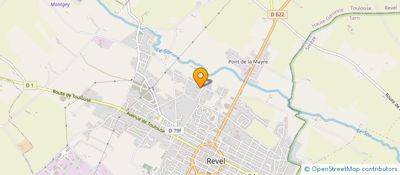 localisation de l'entreprise MADAME KARINE JOUNIAUX  REVEL