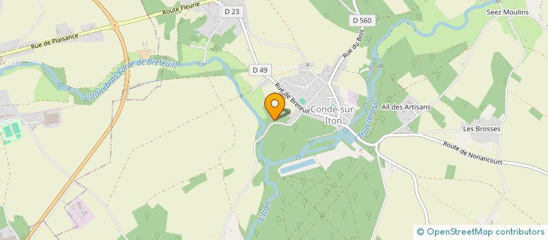 localisation de l'entreprise MADAME KARINE JOUSSELIN  MESNILS-SUR-ITON