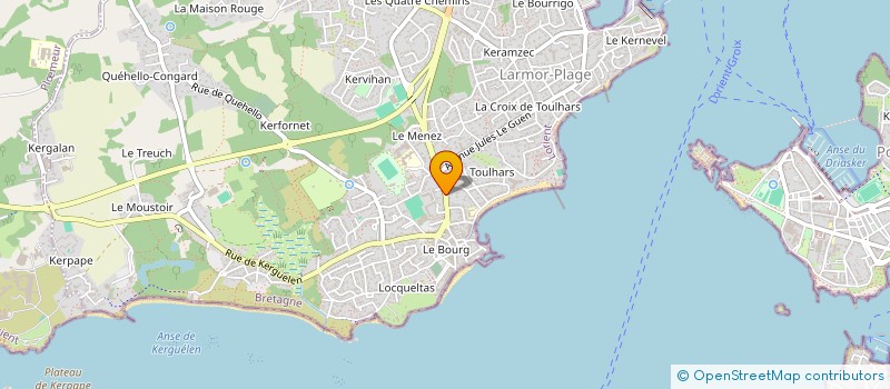 localisation de l'entreprise MADAME KARINE JULAUD  LARMOR-PLAGE