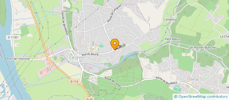 localisation de l'entreprise MADAME KARINE JUMEAUX  LATRESNE