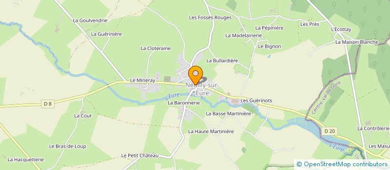 localisation de l'entreprise MADAME KARINE JUSSEAUME à LONGNY LES VILLAGES