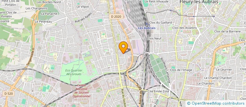 localisation de l'entreprise MADAME KARINE KAISER à ORLEANS