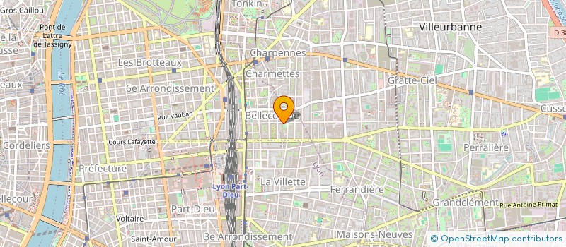 localisation de l'entreprise MADAME KARINE KASONGO MAMBA  LYON