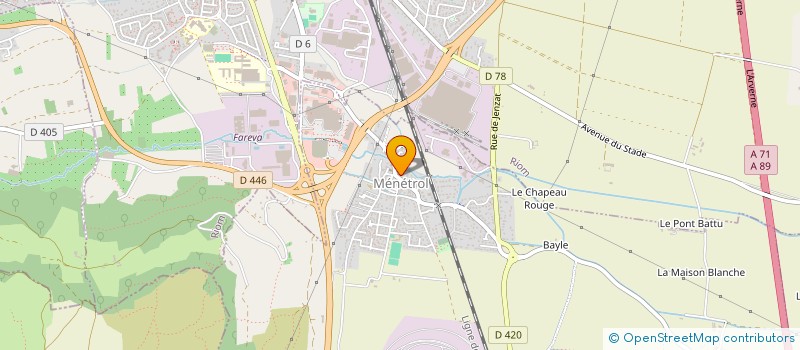 localisation de l'entreprise MADAME KARINE KLINK  DAVAYAT