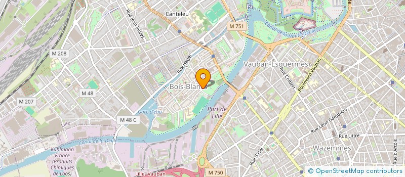 localisation de l'entreprise MADAME KARINE KUTROWSKI à LILLE