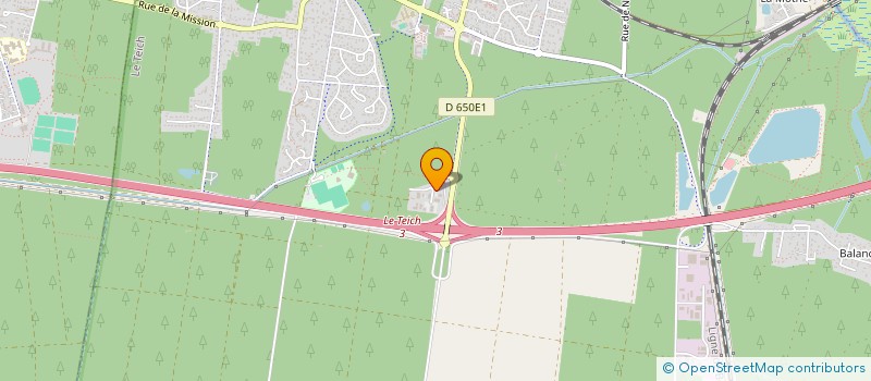 localisation de l'entreprise MADAME KARINE LABAT  LE TEICH