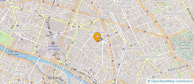 localisation de l'entreprise MADAME KARINE LAGUERRE  PARIS