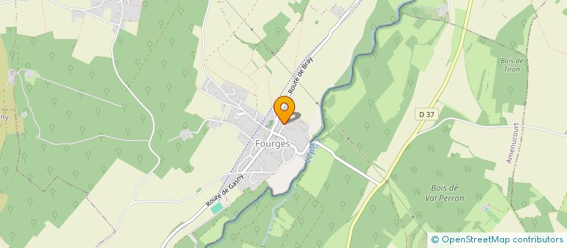 localisation de l'entreprise MADAME KARINE LALOUX  VEXIN-SUR-EPTE