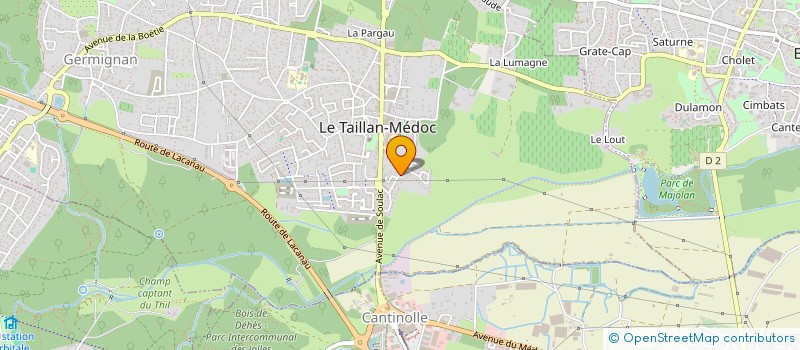 localisation de l'entreprise MADAME KARINE LAMBIN à LE TAILLAN MEDOC