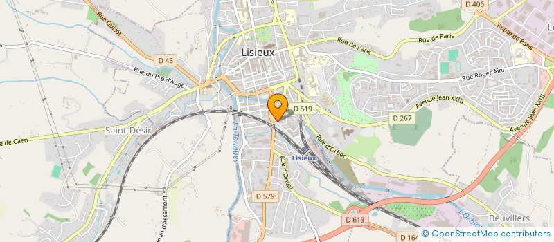 localisation de l'entreprise MADAME KARINE LANNIER  LISIEUX