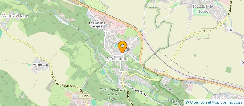 localisation de l'entreprise MADAME KARINE LAPIERRE  BOIVRE-LA-VALLEE