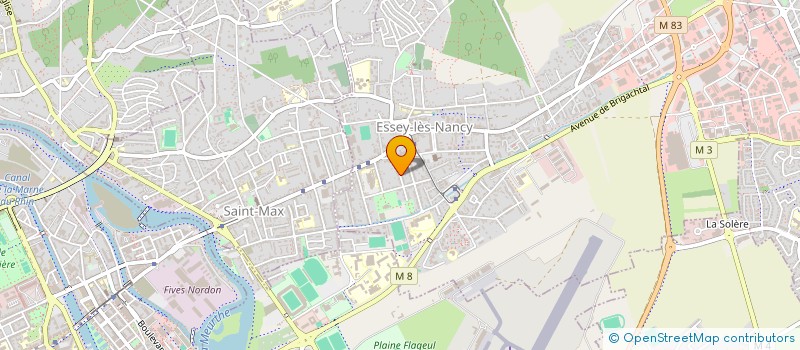 localisation de l'entreprise MADAME KARINE LARIVIERE  ESSEY-LES-NANCY