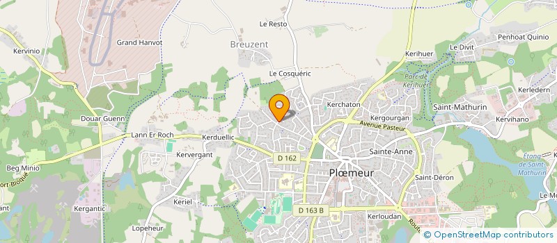 localisation de l'entreprise MADAME KARINE LAUDRIN  PLOEMEUR