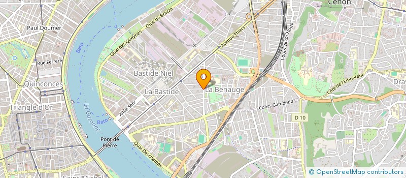 localisation de l'entreprise MADAME KARINE LAURENT  BORDEAUX