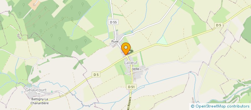 localisation de l'entreprise MADAME KARINE LAURENT  LALUF