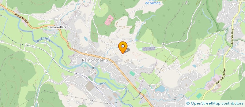 localisation de l'entreprise MADAME KARINE LAURRIN  RAMONCHAMP