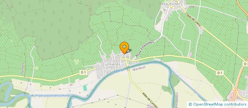 localisation de l'entreprise MADAME KARINE LAVAL  CUMIERES