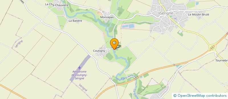 localisation de l'entreprise MADAME KARINE LE BRAS  SERIGNE