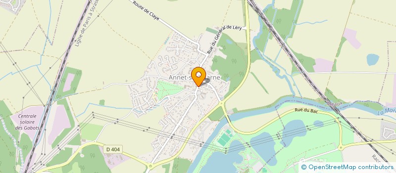 localisation de l'entreprise MADAME KARINE LE GALL  ANNET-SUR-MARNE