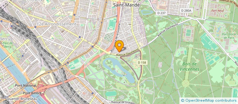 localisation de l'entreprise MADAME KARINE LE MEAUX à SAINT-MANDE