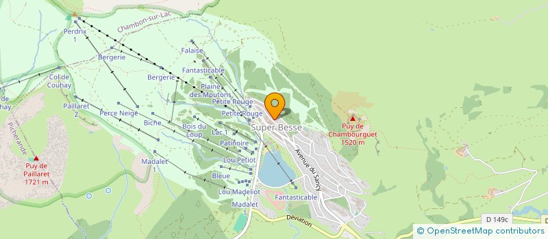 localisation de l'entreprise MADAME KARINE LECAMP  BESSE-ET-SAINT-ANASTAISE