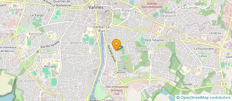 localisation de l'entreprise MADAME KARINE LECOQ à VANNES