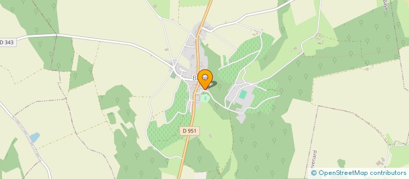 localisation de l'entreprise MADAME KARINE LEFEBURE  BAYE