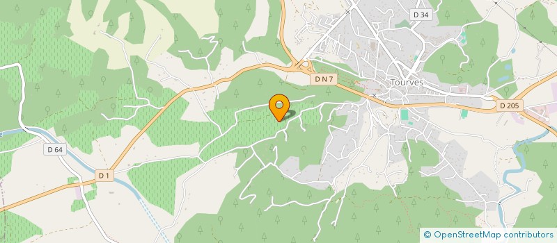 localisation de l'entreprise MADAME KARINE LEFEBVRE  TOURVES