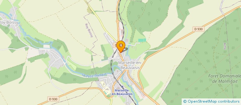 localisation de l'entreprise MADAME KARINE LEFEUVRE  GLATIGNY