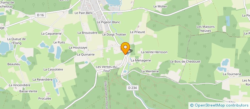 localisation de l'entreprise MADAME KARINE LEMESLE à VILLENEUVE-EN-PERSEIGNE