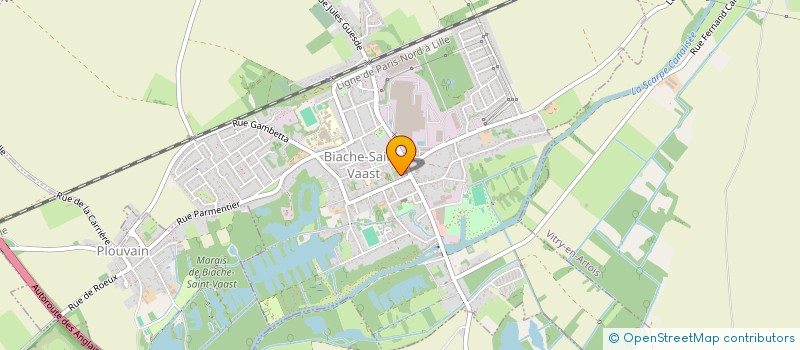 localisation de l'entreprise MADAME KARINE LENGRAND  BIACHE-SAINT-VAAST
