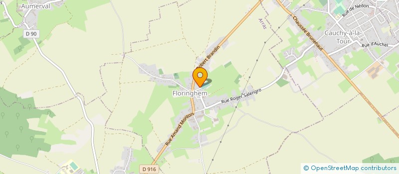 localisation de l'entreprise MADAME KARINE LENOIR  BAILLEUL-LES-PERNES