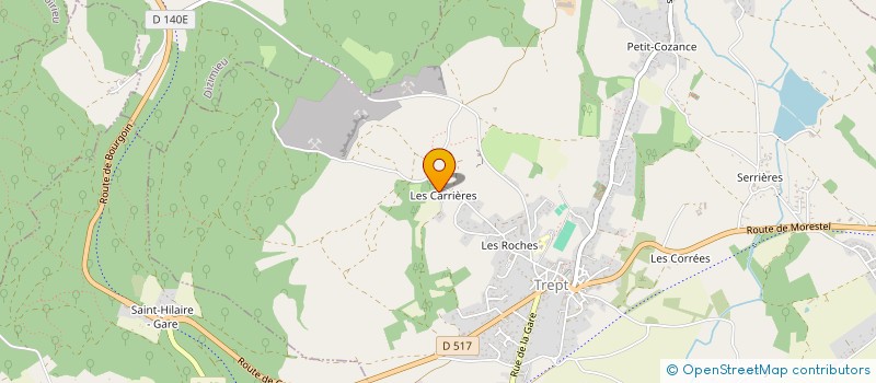 localisation de l'entreprise MADAME KARINE LENOIR  TREPT