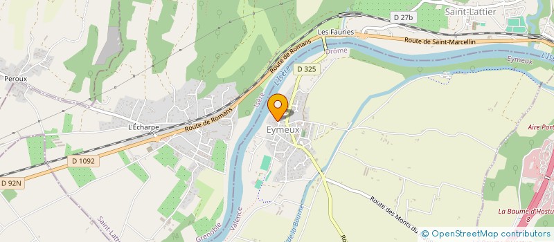 localisation de l'entreprise MADAME KARINE LEPAGE  EYMEUX