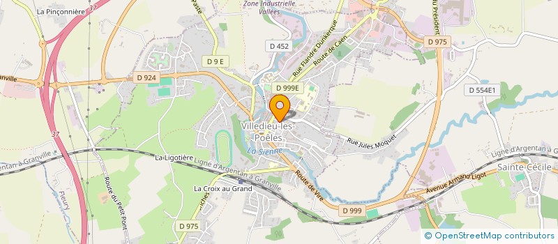 localisation de l'entreprise MADAME KARINE LEPAS à VILLEDIEU-LES-POELES-ROUFFIGNY