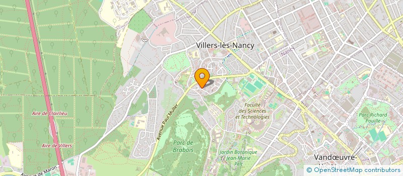 localisation de l'entreprise MADAME KARINE LEPELLETIER  VILLERS-LES-NANCY