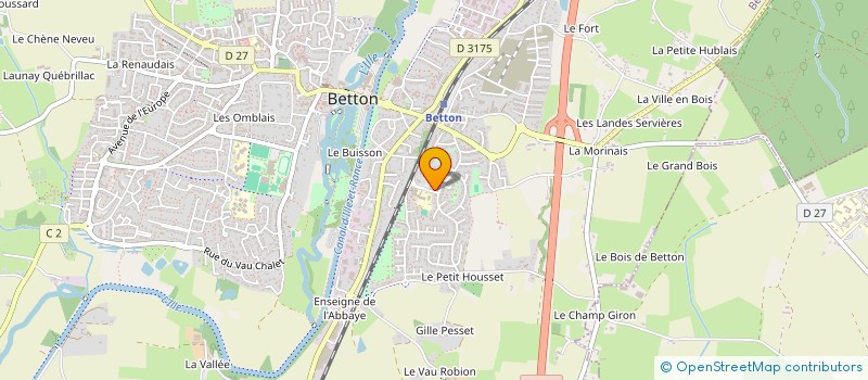 localisation de l'entreprise MADAME KARINE LEPINOIT-LEFRENE  BETTON