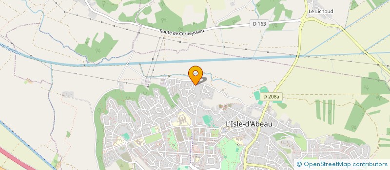 localisation de l'entreprise MADAME KARINE LEPRUN  SAINT-PALAIS-SUR-MER