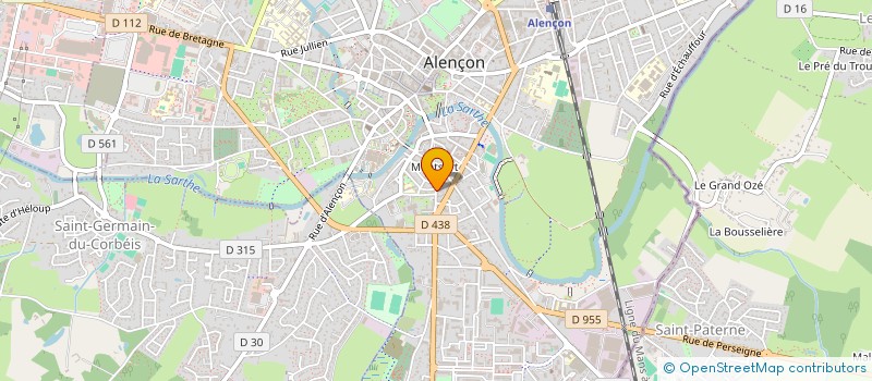 localisation de l'entreprise MADAME KARINE LEVASSEUR à ALENCON