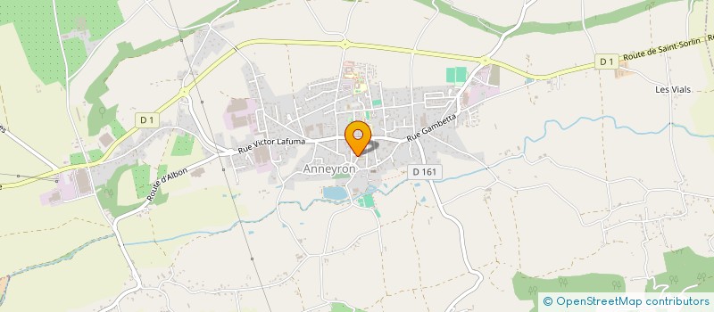 localisation de l'entreprise MADAME KARINE LIBERA  ANNEYRON