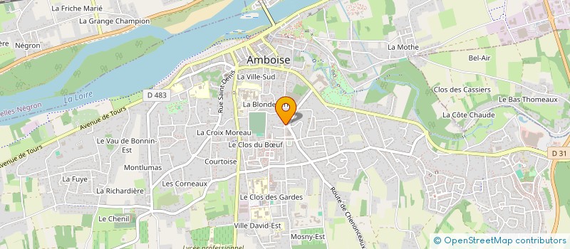 localisation de l'entreprise MADAME KARINE LICZKOWSKI  AMBOISE