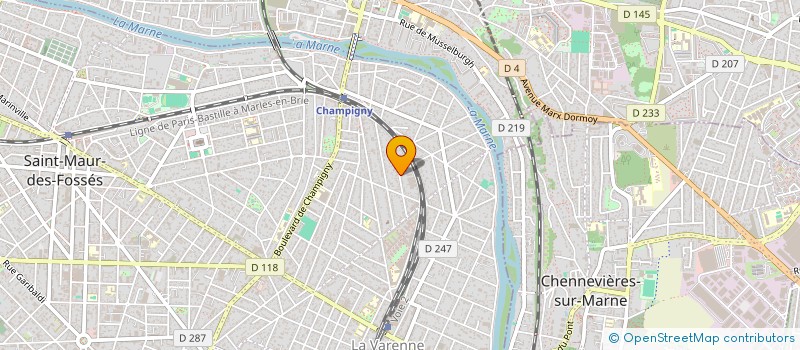 localisation de l'entreprise MADAME KARINE LIDOUREN à SAINT-MAUR-DES-FOSSES