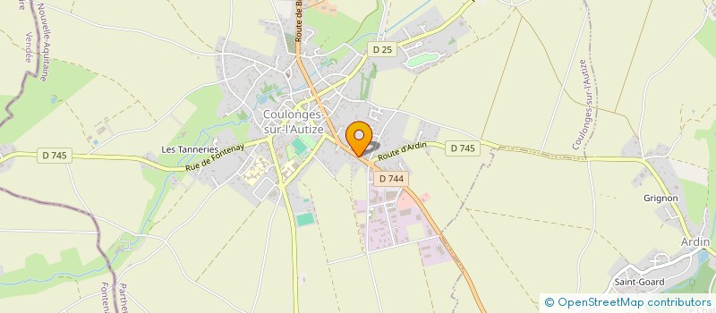 localisation de l'entreprise MADAME KARINE LOCHON  COULONGES-SUR-L'AUTIZE