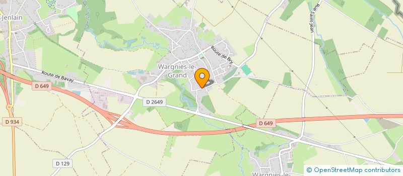 localisation de l'entreprise MADAME KARINE LOCONTE  WARGNIES-LE-GRAND