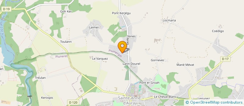 localisation de l'entreprise MADAME KARINE LOFFICIAL  PLUMERGAT