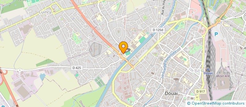 localisation de l'entreprise MADAME KARINE LOOTVOET à DOUAI