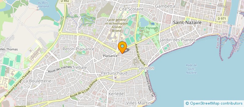 localisation de l'entreprise MADAME KARINE LORRION  SAINT-NAZAIRE