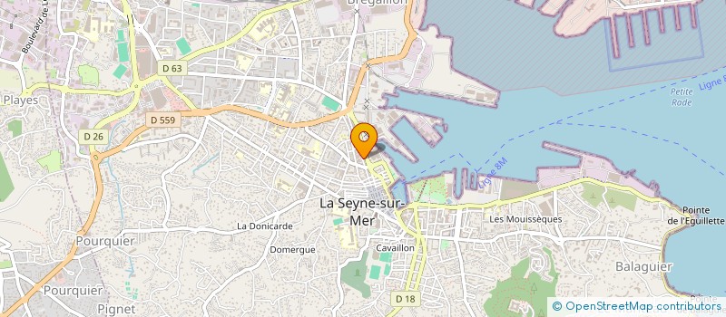localisation de l'entreprise MADAME KARINE LOUBIE à LA SEYNE-SUR-MER
