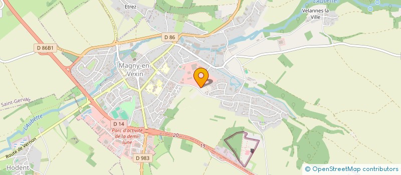 localisation de l'entreprise MADAME KARINE LUCAS  MONTMORENCY