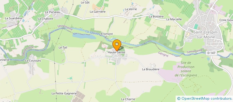 localisation de l'entreprise MADAME KARINE LUCAS  GETIGNE